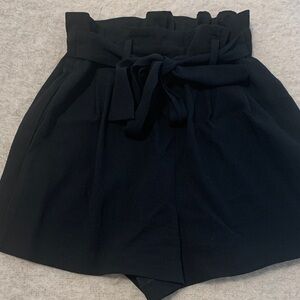 Babaton High Waist Black Shorts